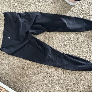 Black lululemon leggings